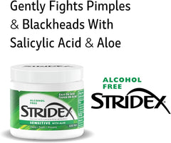 Stridex | Acne Pads with Aloe Sensitive Skin 55 pcs