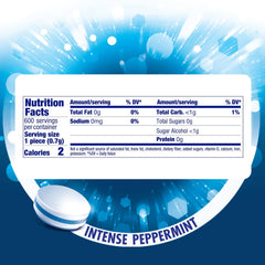 Mentos | Clean Breath Sugarfree Hard Mint Intense Peppermint 150 pcs