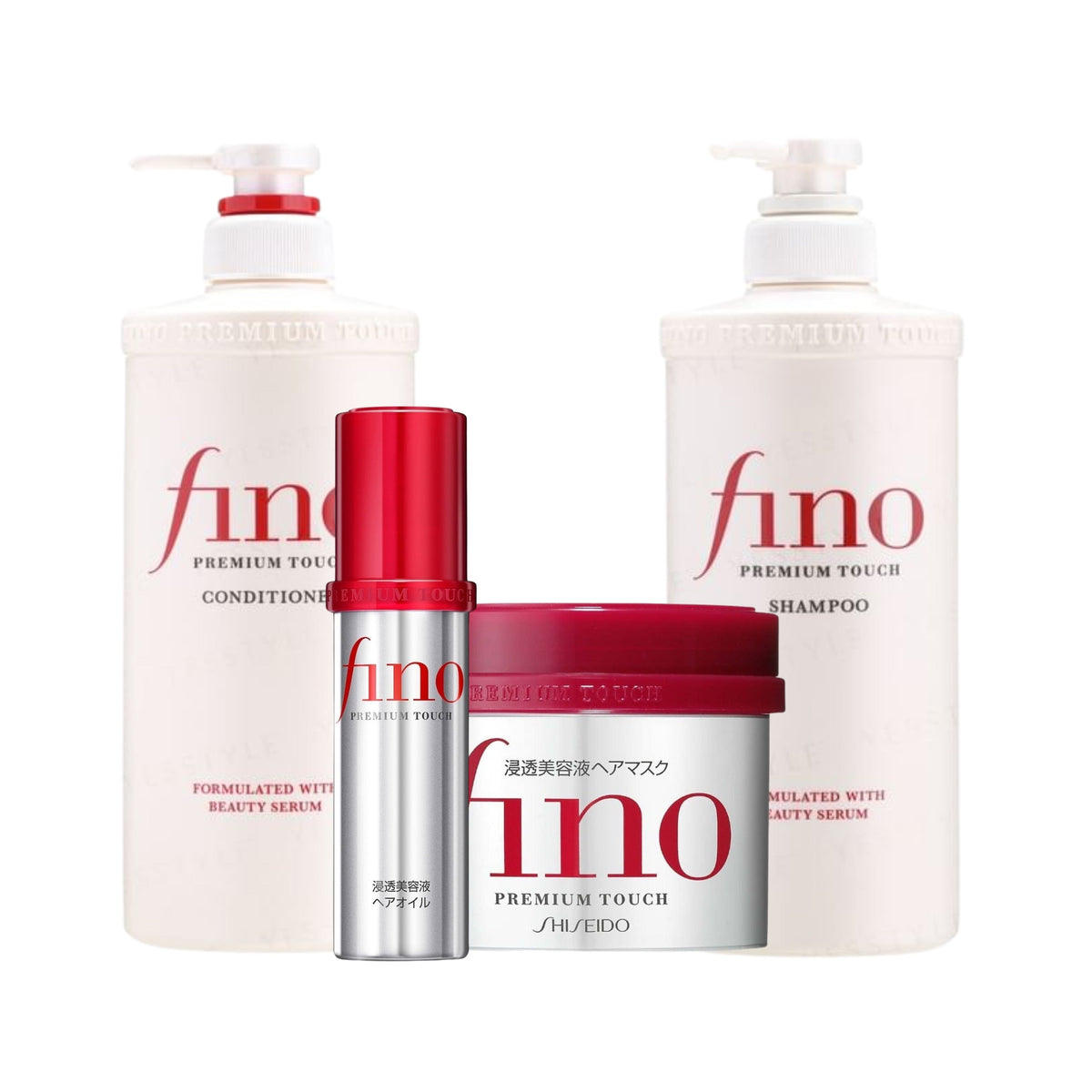 Fino hair set 4 pcs | فينو سيت رباعي شامبو + كوندشنر + زيت + ماسك