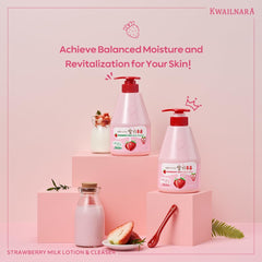 Kwailnara | Strawberry Milk Body Cleanser 560g
