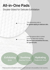 Celimax | JIWOOGAE Heartleaf BHA Peeling Pad 125ml 60pcs