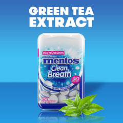Mentos | Clean Breath Sugarfree Hard Mint Intense Peppermint 150 pcs