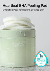 Celimax | JIWOOGAE Heartleaf BHA Peeling Pad 125ml 60pcs