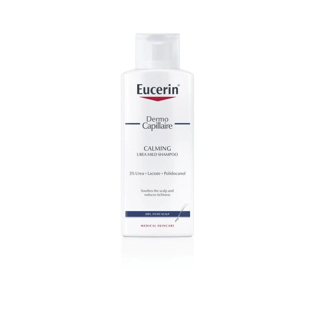 Eucerin | DermoCapillaire Urea Scalp Soothing Shampoo 250 ml | يوسيرين شامبو باليوريا مجدد لخلايا فروة الرأس