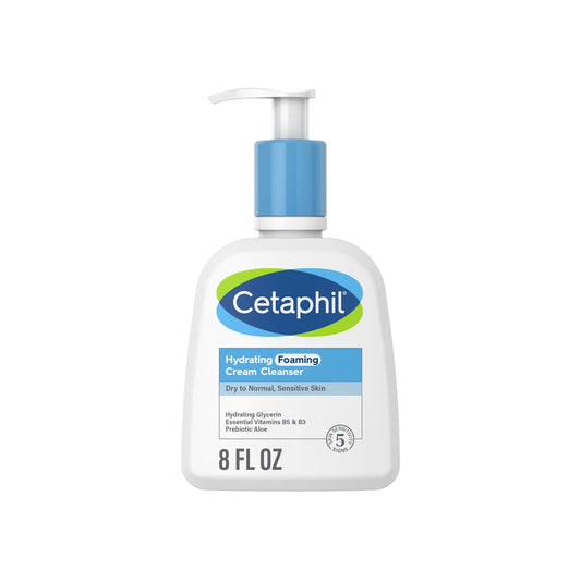 Cetaphil | HYDRATING FOAMING CREAM CLEANSER | سيتافيل غسول رغوي مرطب