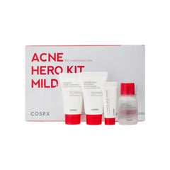 COSRX | Acne Hero Mild 4-Step Kit | كوزركس كت رباعي مناسب للبشرة المعرضة للحبوب
