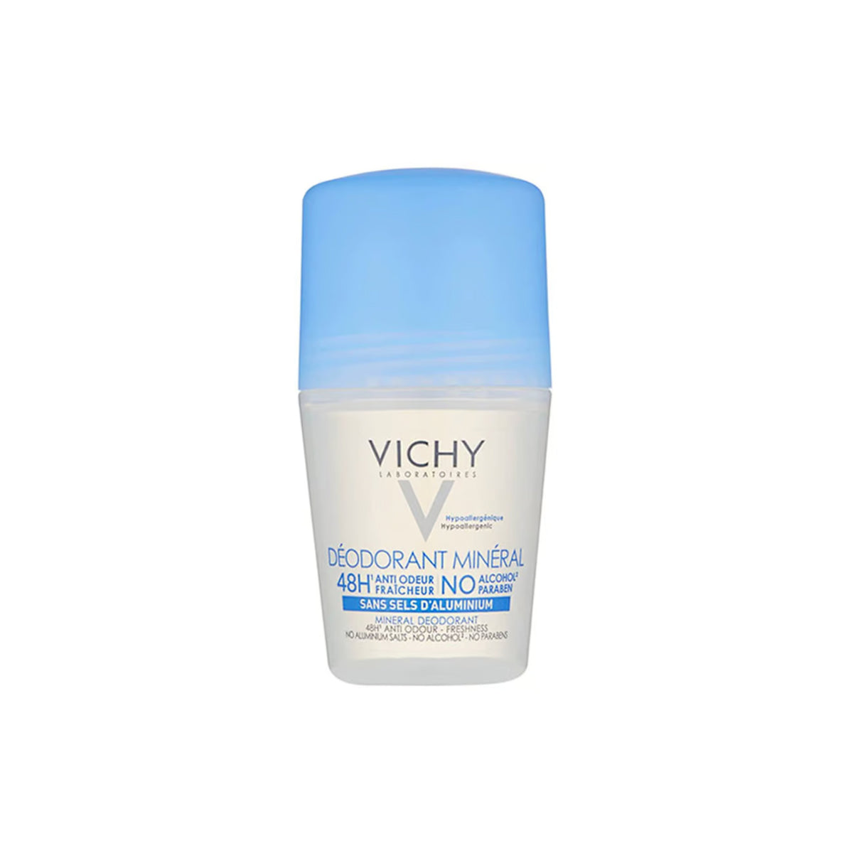 Vichy | Aluminium Salt Free 48hr Roll-On Deodorant 50 ml | فيجي رول مانع التعرق خالي من الاملاح