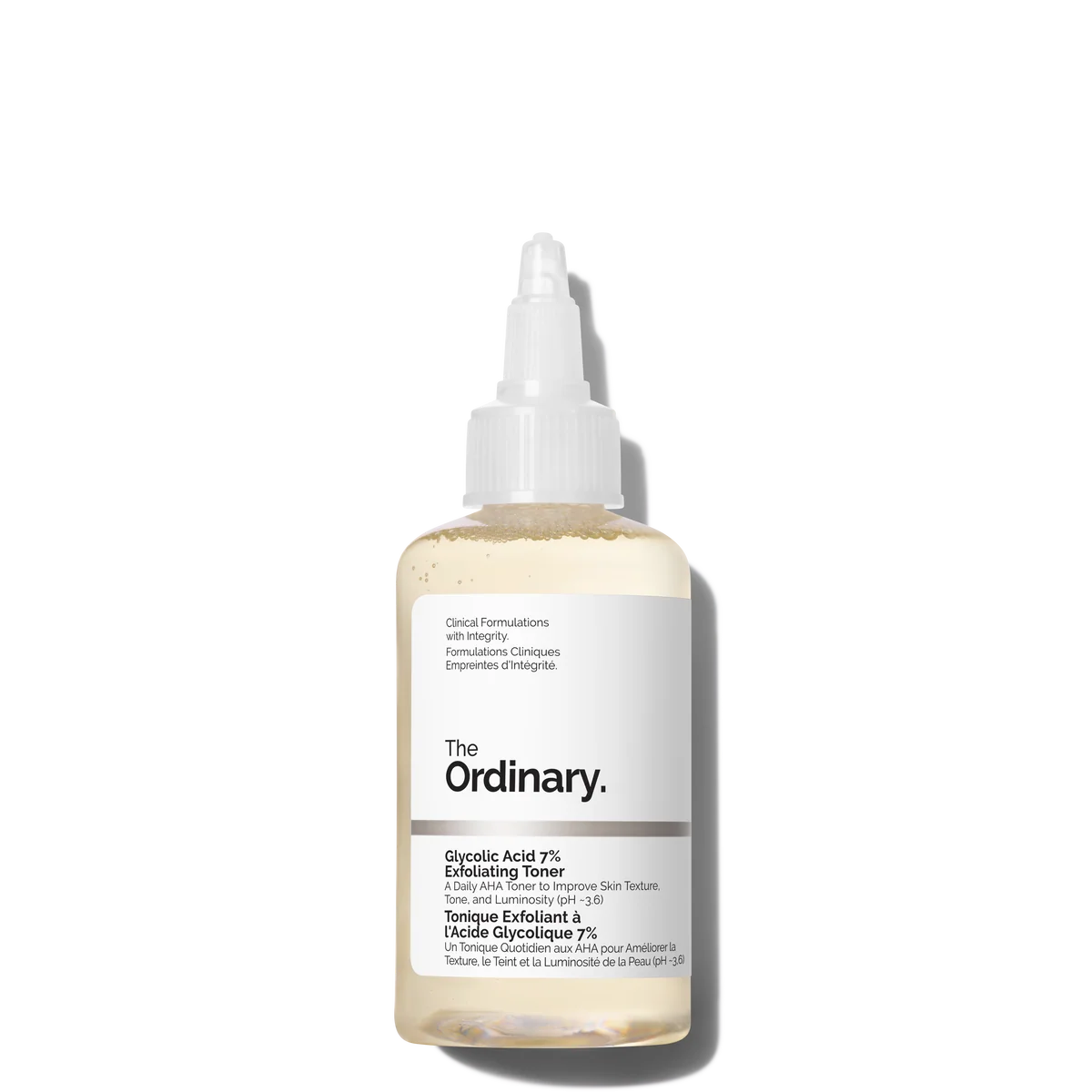 The Ordinary | Glycolic Acid 7% Exfoliating Toner 240ml | ذا اوردنري تونر الكلايكولك اسد لتقشير البشرة بلطف